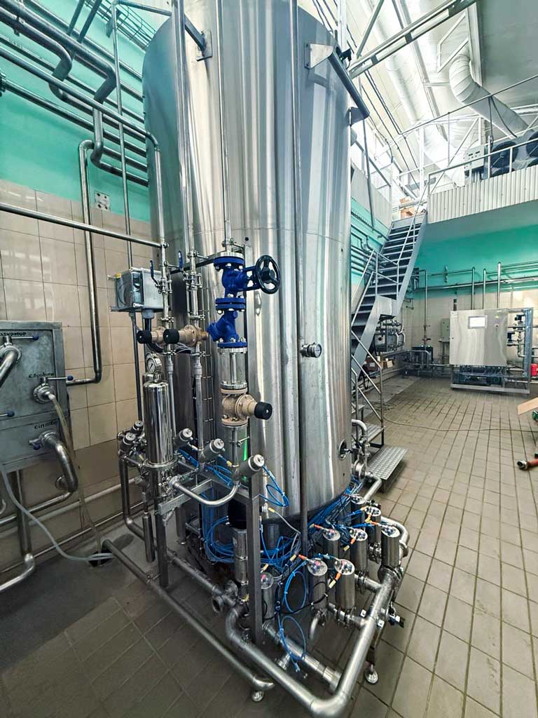 Установка пастеризації пива в потоці УПП60А